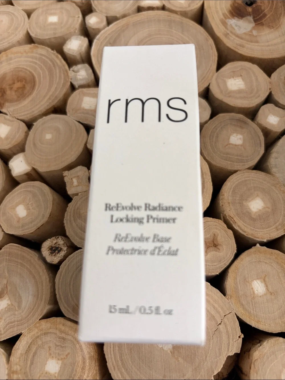 NIB RMS Beauty ReEvolve Radiance Locking Primer (0.5oz) Travel Size
